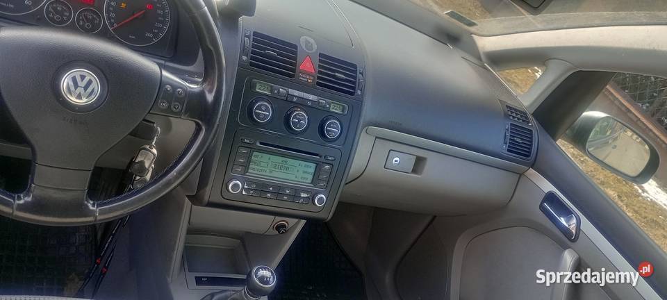 VW Touran 5 osobowy 1900 TDI zamiana VAT marża Paczków