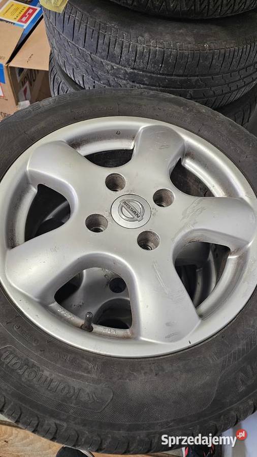 Felgi aluminiowe Nissan z oponami Kormoran Boguchwała