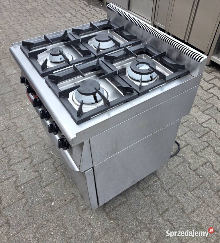 Kuchnia Gaz 4 Pal Piekarnik Elekt STALGAST M1582 Gastronomia wielkopolskie