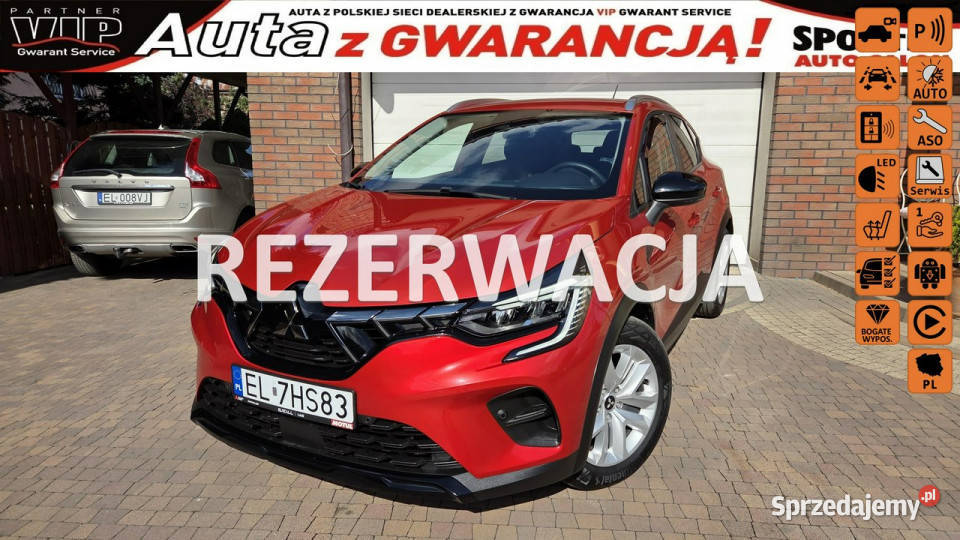 Mitsubishi ASX 13T mHEV 140 InviteStyleColdSalon VAT marża ASX Aleksandrów Łódzki