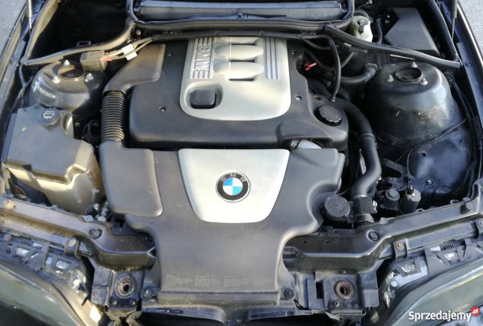 BMW 320d e46 150 Piękna czarna Seria 3 Motoryzacja Rybno