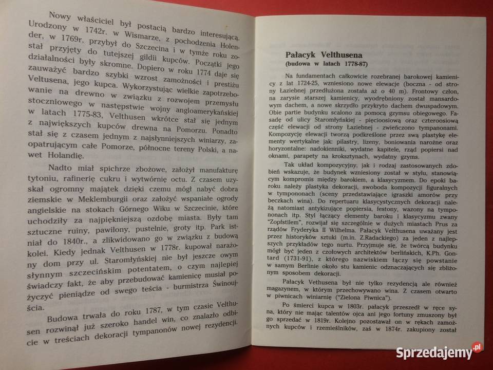 879 Pałacyk Siedziba Zespołu Szkół Muzycznych Szczecin sprzedam