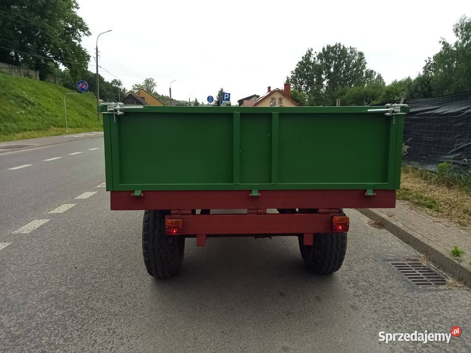 Przyczepa wywrotka jednoosiowa mazowieckie Iłża sprzedam