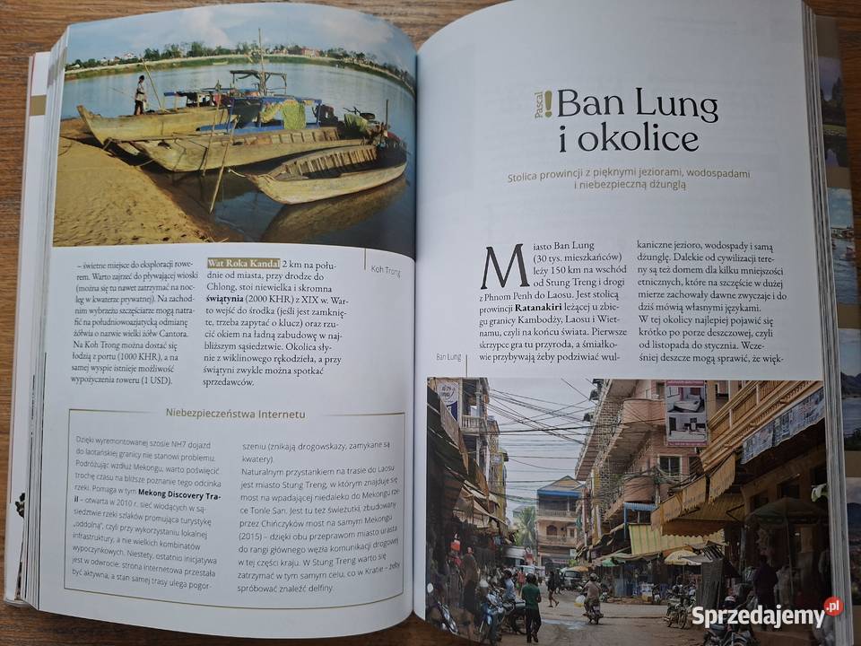 Kambodża i Laos Pascal Gold mapa ISBN 9788381035095 Kraków