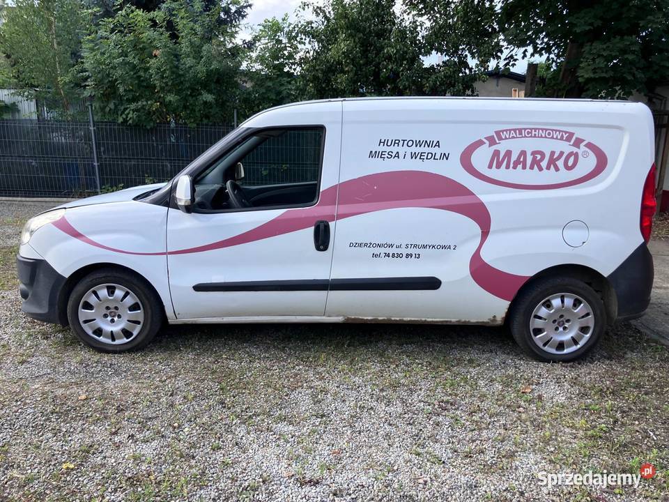 Syndyk sprzeda samochód ciężarowy Fiat Doblo dolnośląskie Wałbrzych