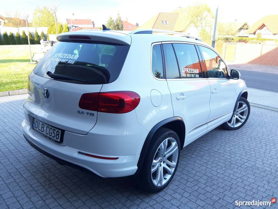 Volkswagen Tiguan Stan idealny Rline poduszka powietrzna