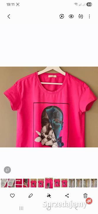 Gaudi bluzka tshirt rozmiar M Inny wzór Lublin