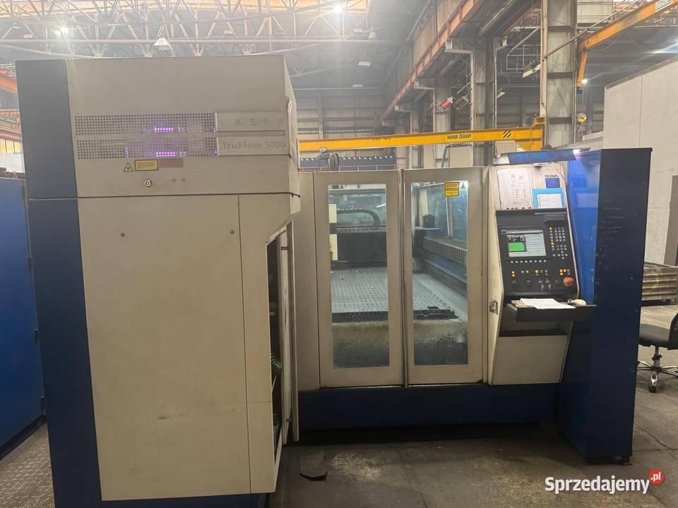 Laser TRUMPF TruLaser 5030 Classic z 2008 roku małopolskie