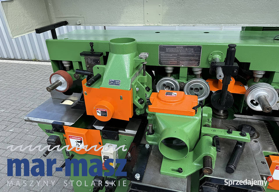 Strugarka czterostronna WEINIG Profimat 22N Produkcja pomorskie Sierakowska Huta