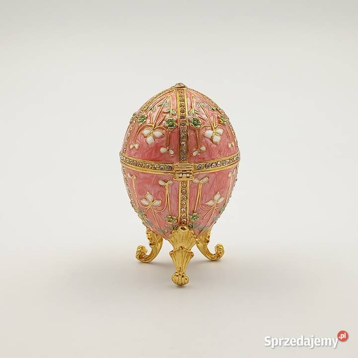 Jajko jajo faberge pojemniki szkatułka Zawiercie