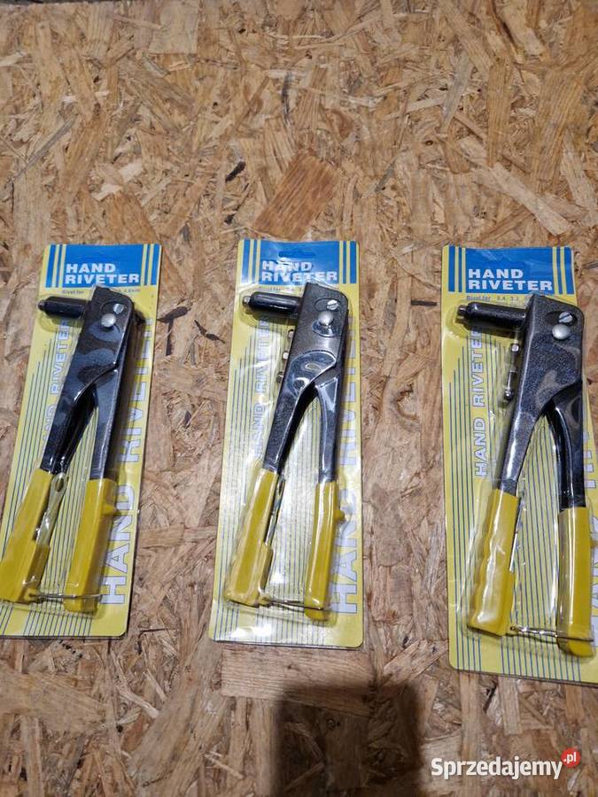 NITOWNICA RĘCZNA DO NITÓW NITY MOCNA 4 KOŃCÓWKI Dom i Ogród Głogowa