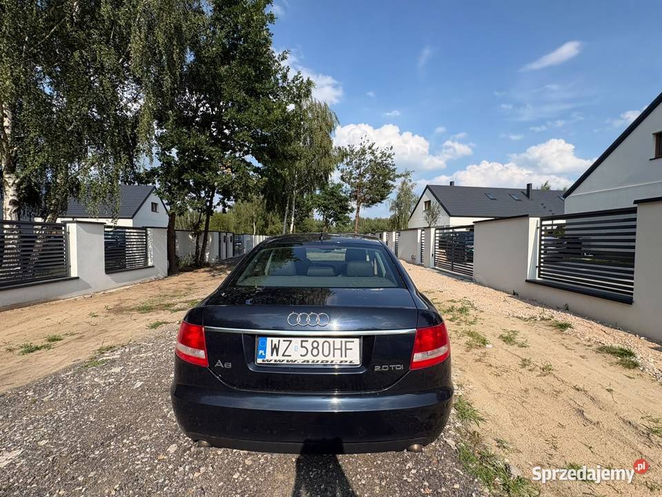 AUDI A6 C6 20TDI 140 Okazja 252000km Warszawa