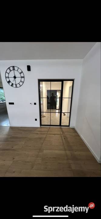 Drzwi loftowe drzwi loft szklane stal szprosy Morawica