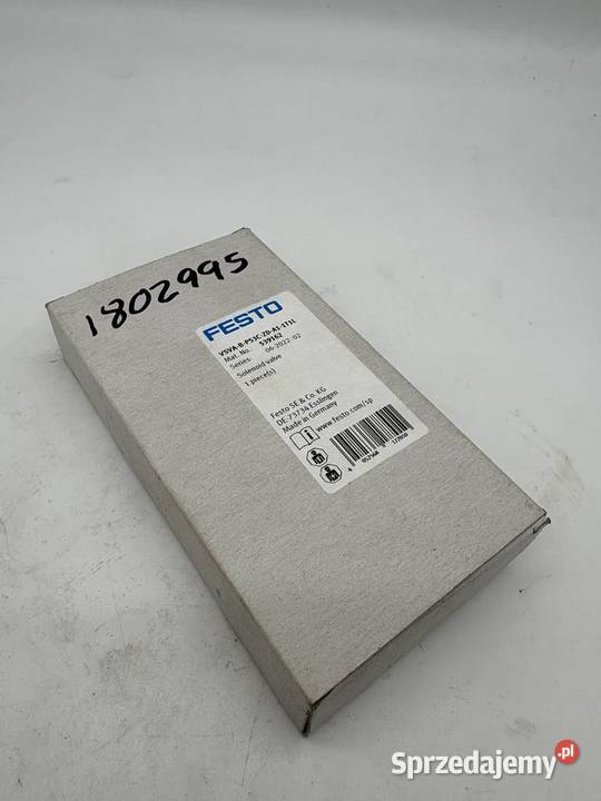 Festo VSVABP53CZDA11T1L 539162 Elektrozawór Biznes i Przemysł mazowieckie Warszawa