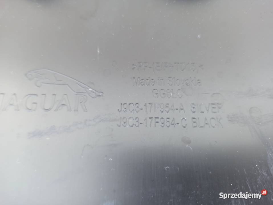 JAGUAR EPACE DYFUZOR DOKŁADKA ZDERZAKA TYŁ