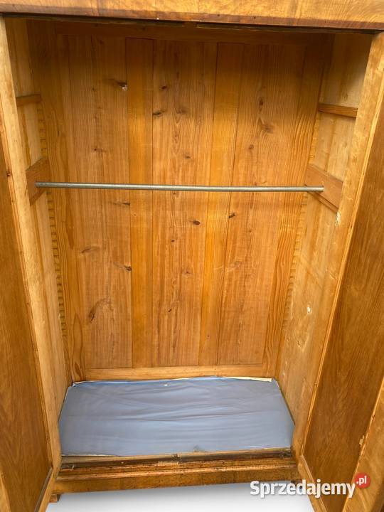 Stara stylowa szafa dwudrzwiowa DO RENOWACJI Gryfice