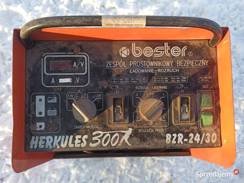 Prostownik z rozruchem Bester Bzr2430 12v 24v Chełm
