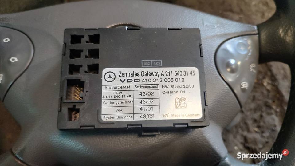 Sterownik moduł 410213005012 Mercedes w211 e Książ Wielkopolski sprzedam