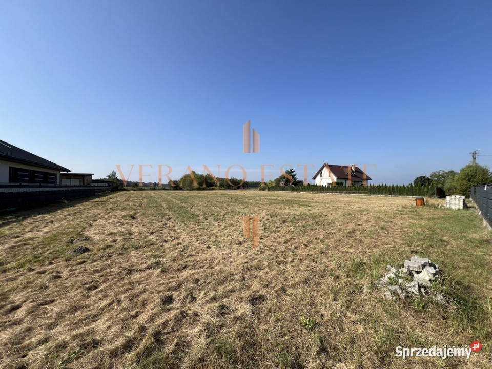 3160 m2 DZIAŁKA BUDOWLANA OGRODZONA MEDIA Sprzedaż Długowizna