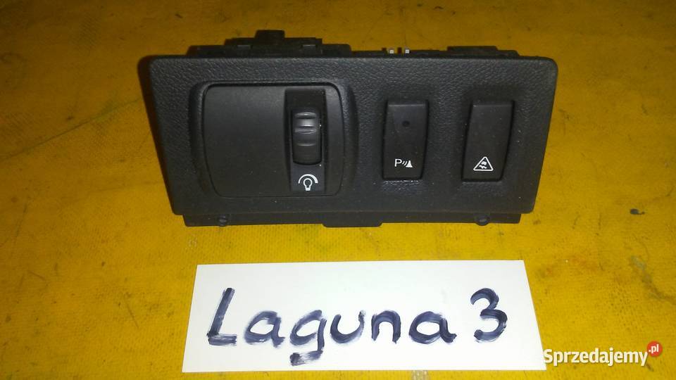 przełączniki dodatkowe ESP panel Renault Laguna osobowe Układ elektryczny Piotrków Trybunalski