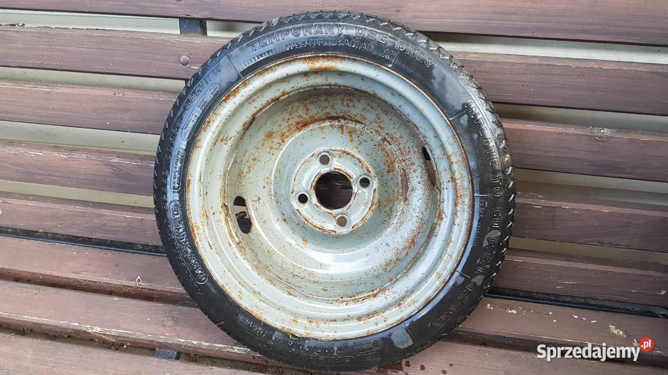 Koło zapasowe dojazdowe VW Volkswagen Seat Skoda Lublin sprzedam