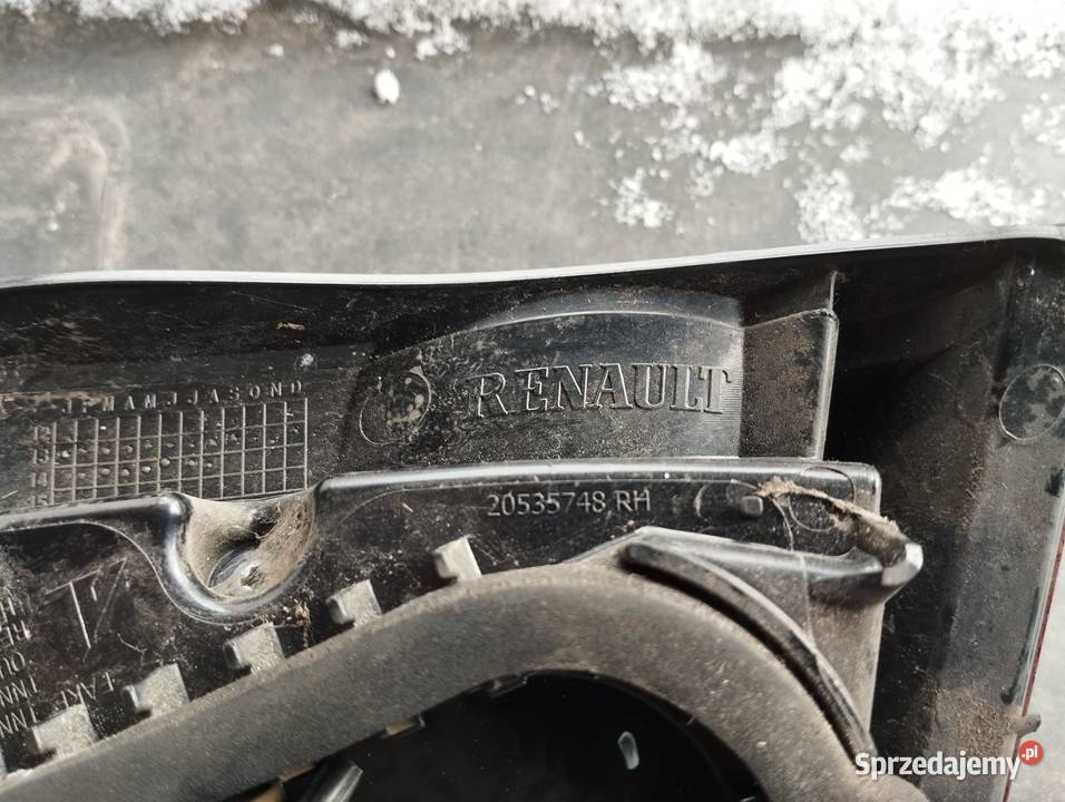Lampa klapy tył Renault Clio IV prawy tył
