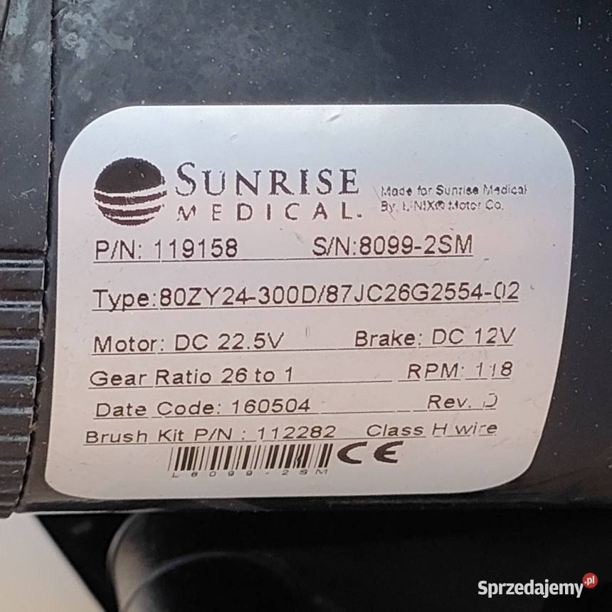 Wózek inwalidzki elektryczny Quickie Jive M
