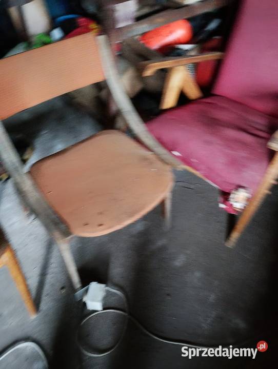 fotel Chierowski krzzesła skoczek do renowacji