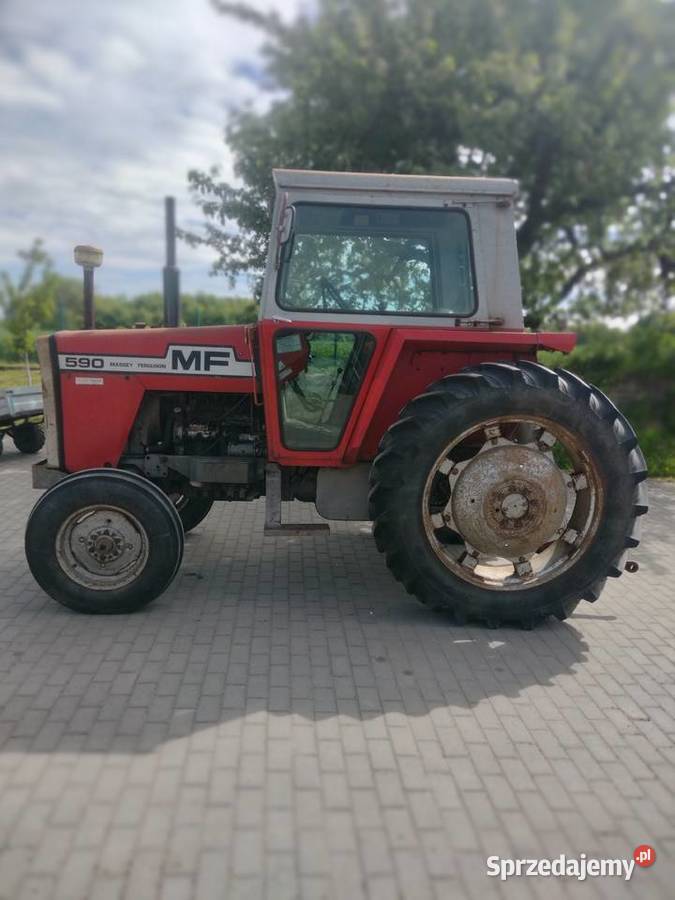 Ciągnik rolniczy Massey Ferguson 590 sprowadzony kujawsko-pomorskie Sośno