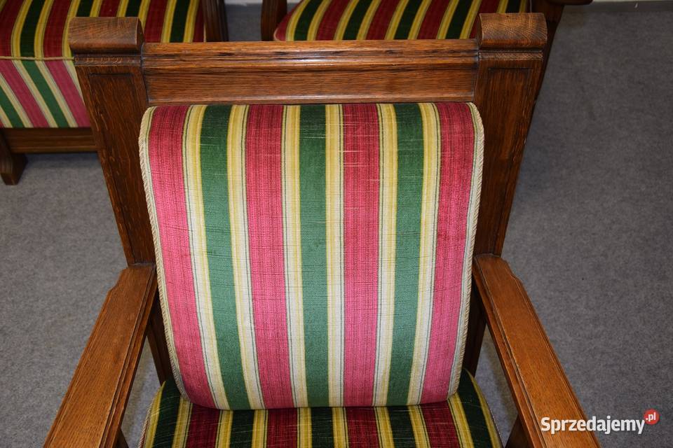 fotele dębowe 4 sztuki super stan warmińsko-mazurskie Olsztyn sprzedam