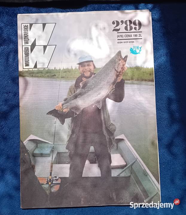 Miesięcznik Wiadomości Wędkarskie numery 2378910