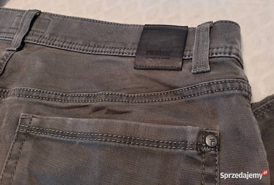 Jeansy męskie Pioneer szare W35L34 3762 37