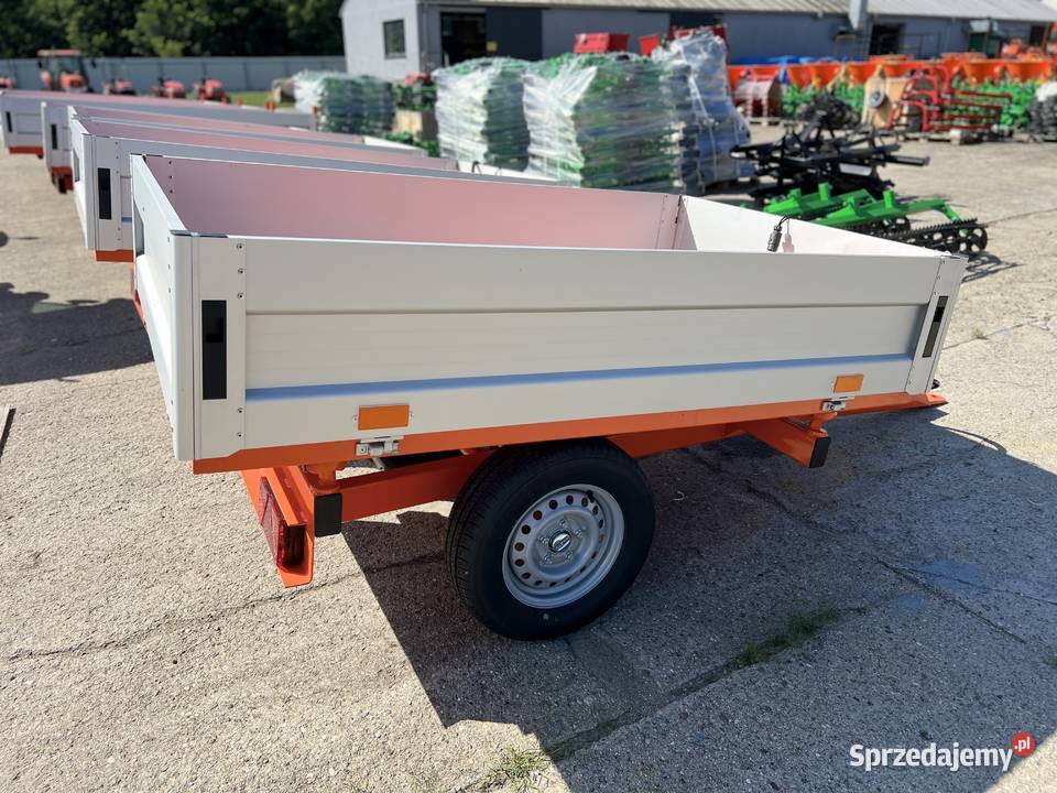Przyczepka przyczepa 15 2T z Kiper oświetlenie Tuchola sprzedam
