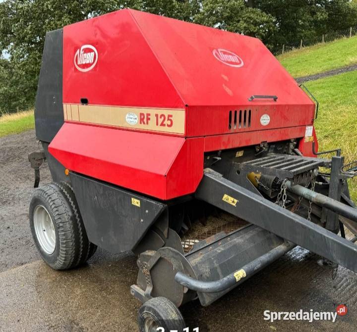 Prasa rolująca prasa Vicon RF 125 prasa rotor Biskupiec