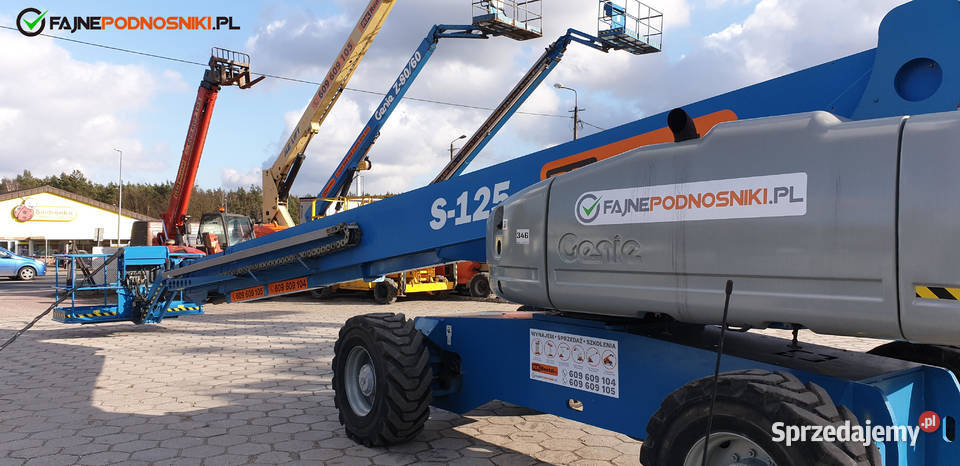 Zwyżka teleskopowa Genie S125 S125 JLG 1250SJ kujawsko-pomorskie Bydgoszcz
