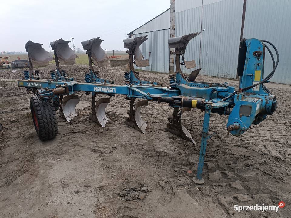 Pług obrotowy 5 skibowy lemken europal 8x z Wybcz
