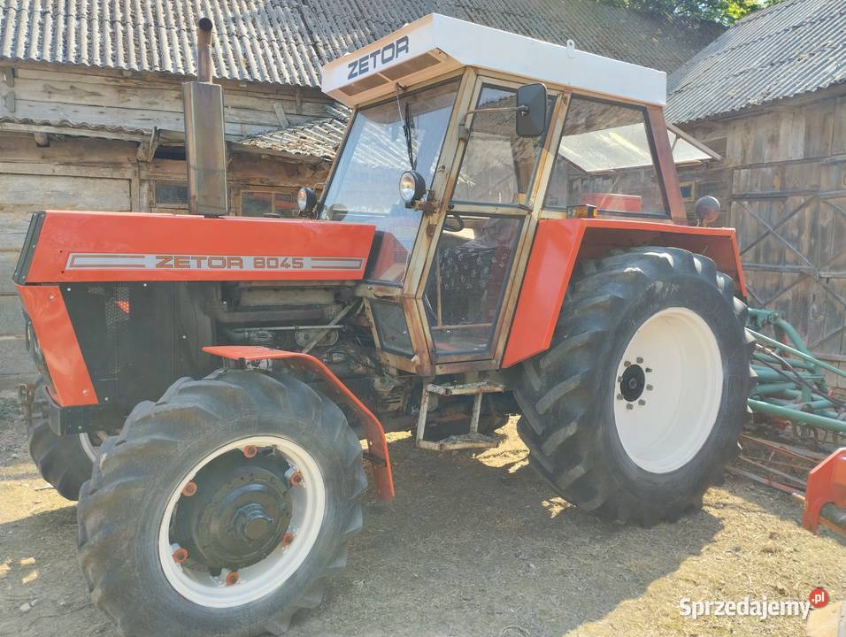 Zetor 8045 lubelskie Sobieska Wola Druga
