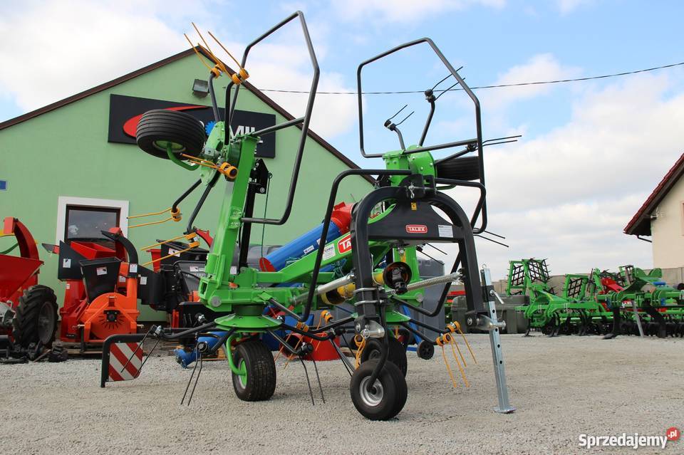 Przetrząsacz 4 wirnikowy 5 5 m karuzela Tornado Rogóźno