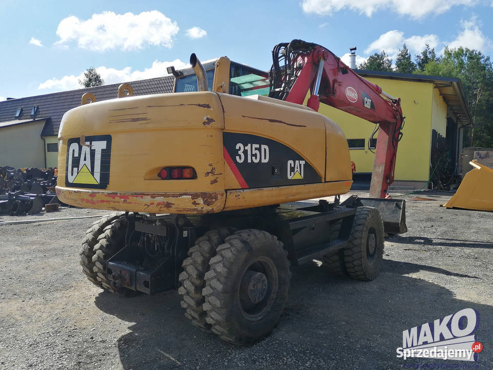 Koparka kołowa Caterpillar M315C Ramię wyburzeniowe Koparki Ostrowiec Świętokrzyski
