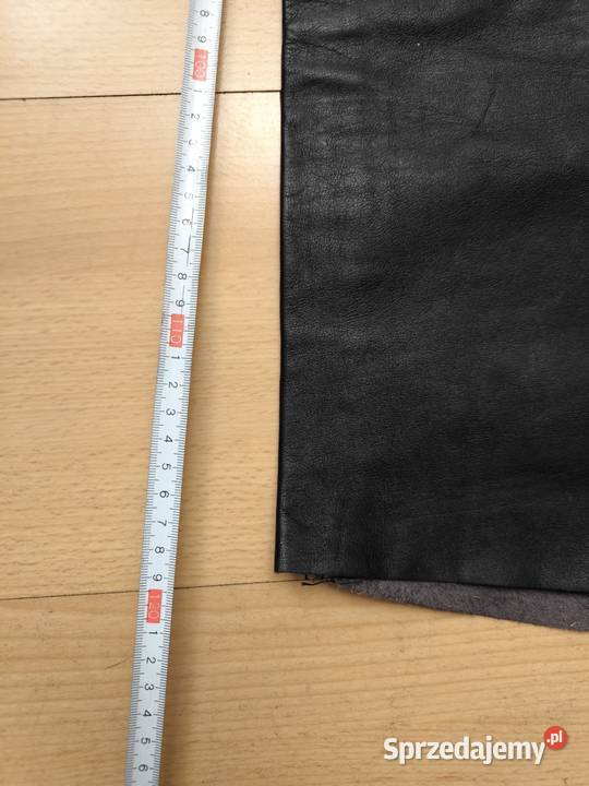 Spodnie skórzane męskie pas ok 100 łódzkie Radomsko