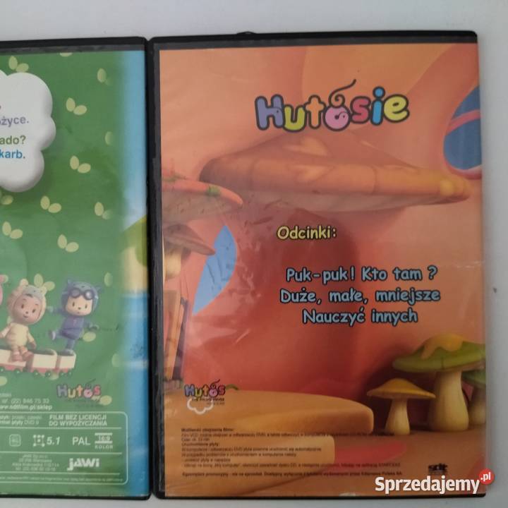 Hutosie bajki DVD 3 bez przemocy w stylu dolnośląskie Wrocław