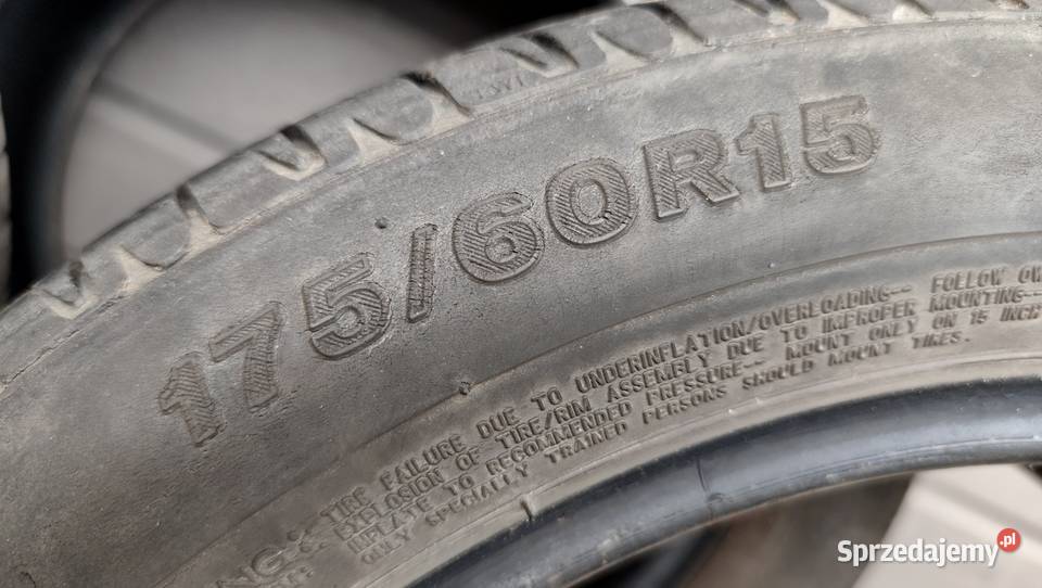Opony letnie 17560R15 Wrocław