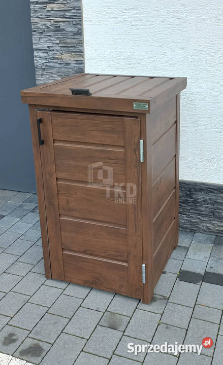 Zabudowa kosza na śmieci wiata obudowa 60x65x110 Łódź