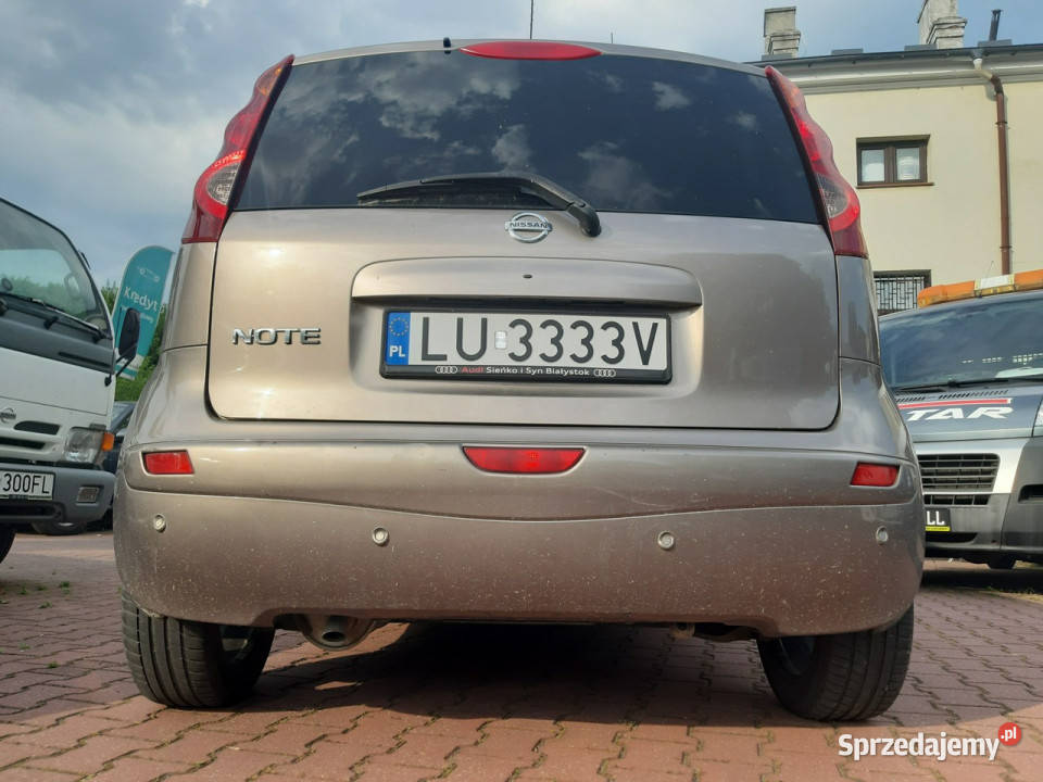 Nissan Note Jeden Właściciel Oryginalny Przebieg benzyna
