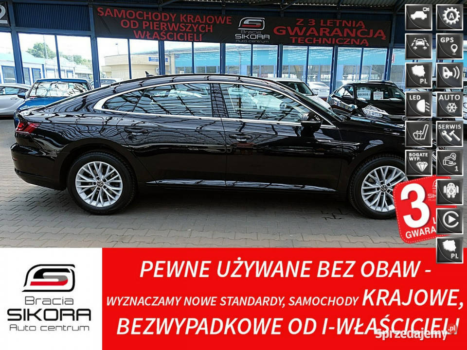 Volkswagen Arteon 31 AutomatACCLed GWARANCJA 1wł immobilizer śląskie Mysłowice