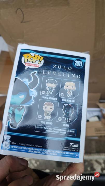 figurka Funko Pop Solo Leveling Iron 2021 Książ Wielkopolski