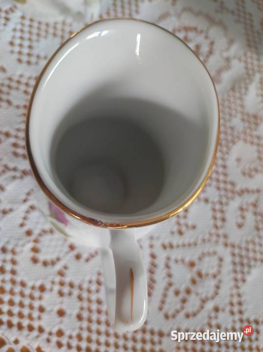 kolekcjonerski zabytkowy serwis porcelanowy