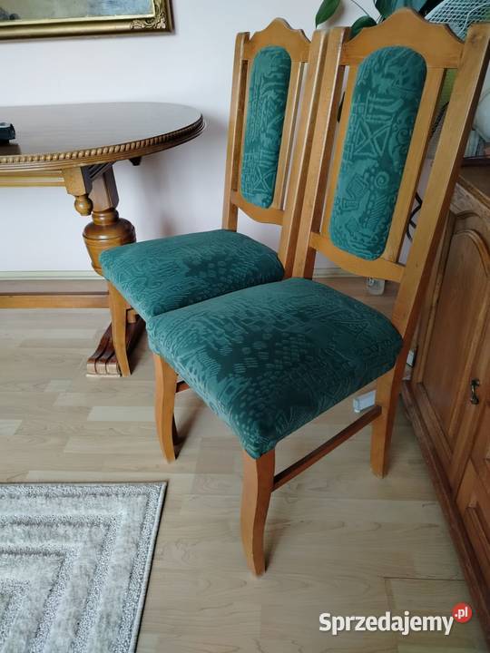 stół z krzesłami 6 drewniany drewno