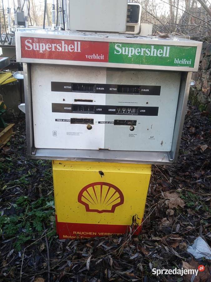 Dystrybutor paliwa kolekcjonerski 70 lata Suchedniów