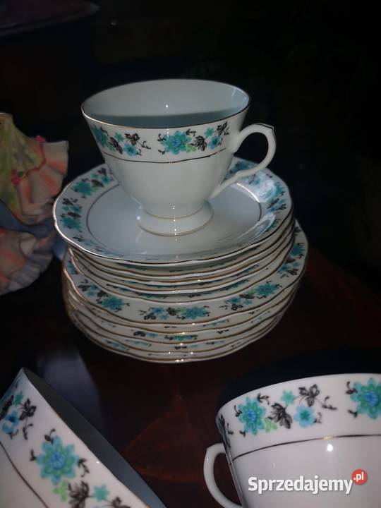 Filiżanka z talerzykiem Madę in Cina Antyki, Sztuka, Kolekcje Gdańsk sprzedam